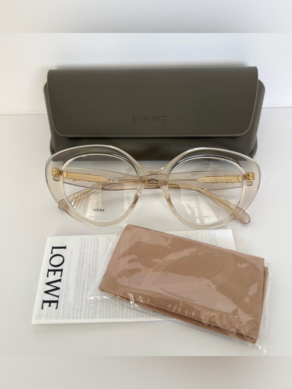 NEW!!! Loewe women optic eyeglasses LW50088I 057 Authentic